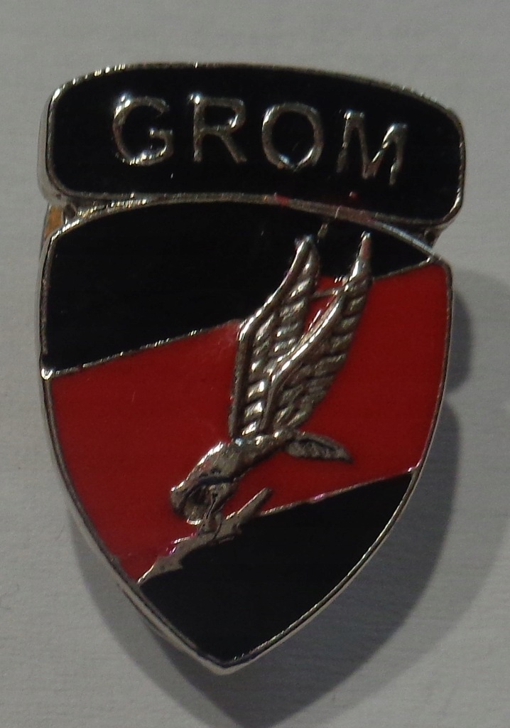 ODZNAKA GROM MINIATURKA