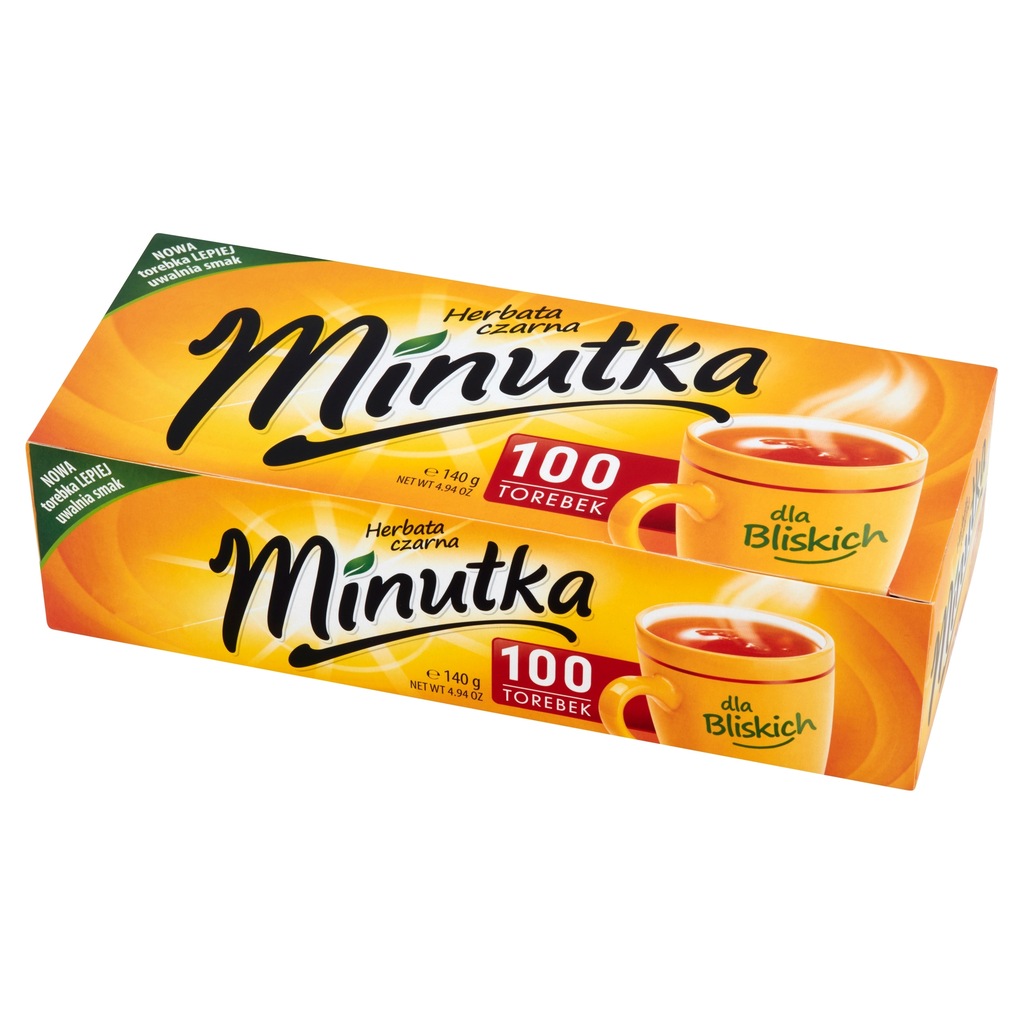 Herbata czarna ekspresowa Minutka 140 g