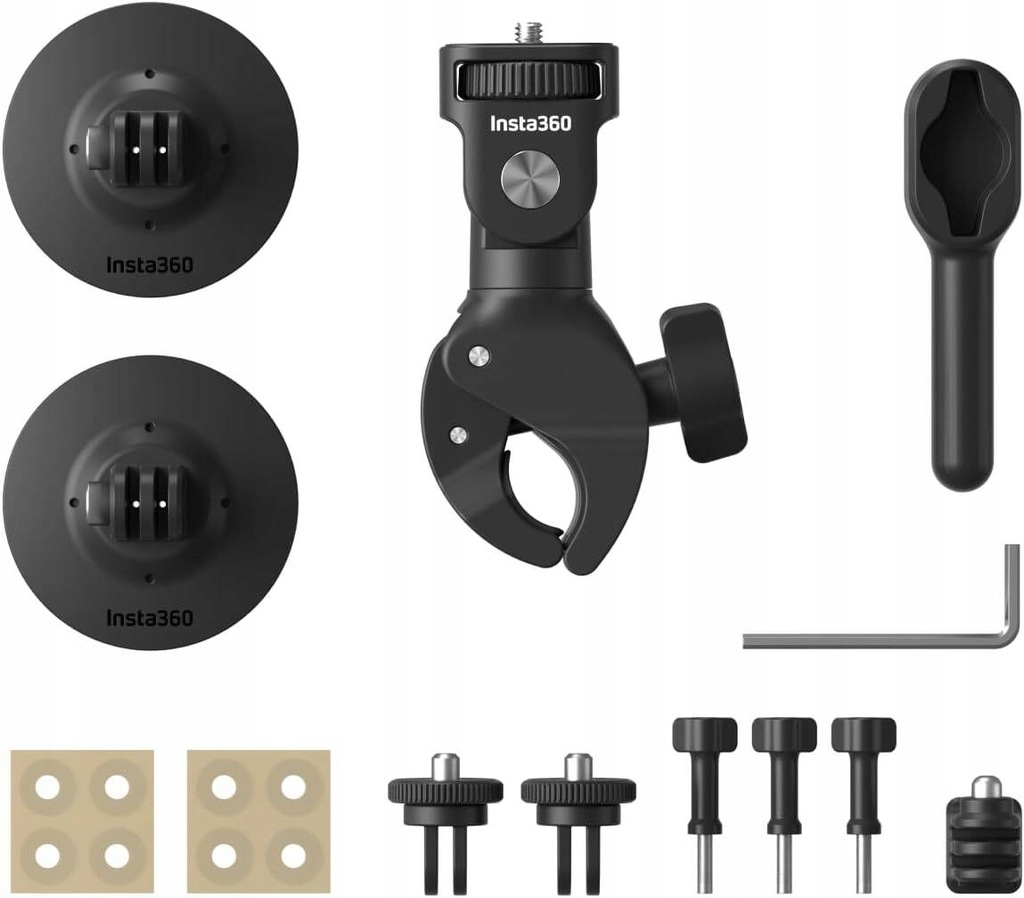 Mocowanie motocyklowe dla kamer sportowych Insta360