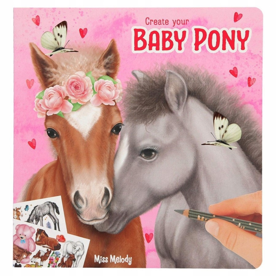 TOP MODEL 10464 Szkicownik Baby Pony Miss Melody