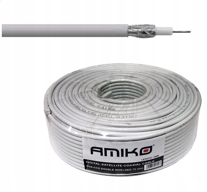 RG6 Coaxial Cable antenna 100M