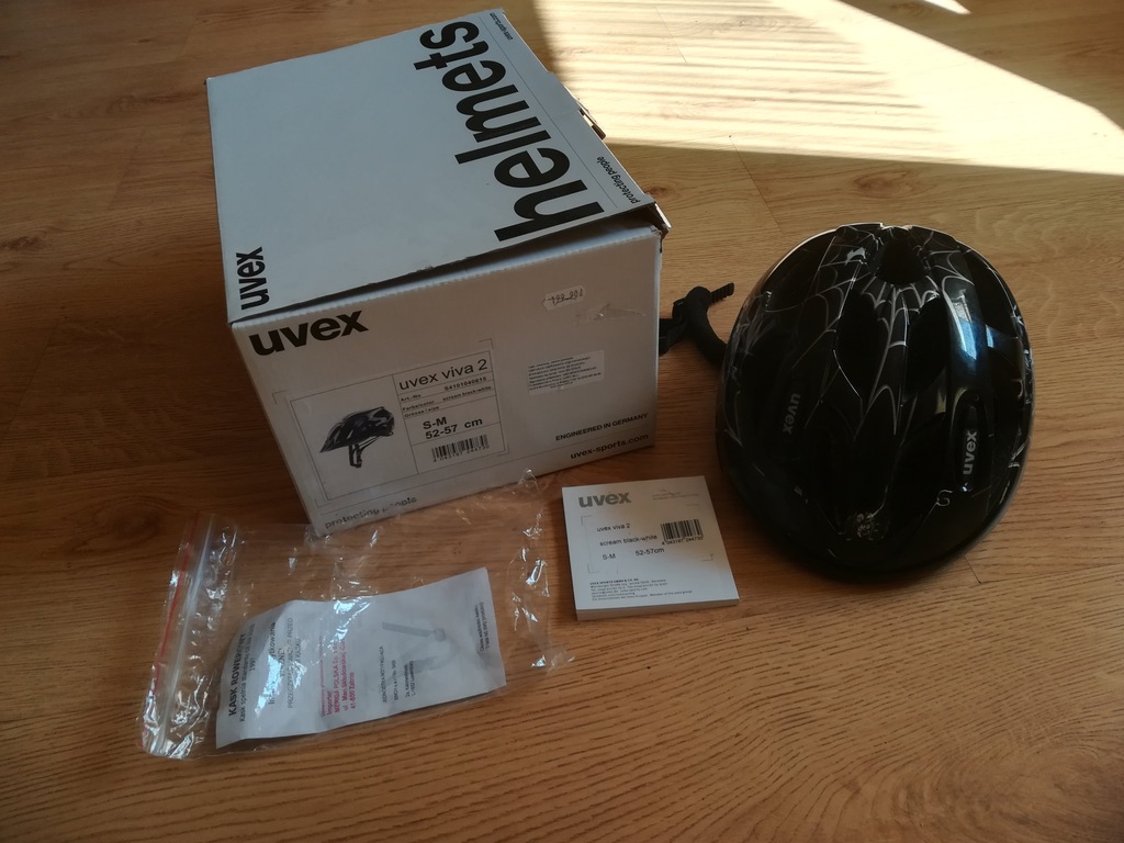 UVEX VIVA PRAWIE NOWY KASK 52-57