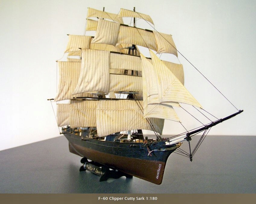 Купить Парусная лодка Clipper CUTTY SARK 1/180 Mistercraft F60: отзывы, фото, характеристики в интерне-магазине Aredi.ru