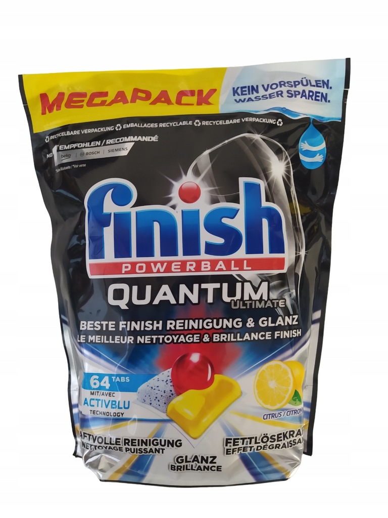 Finish Powerball Quantum Ultimate Kapsułki 64 szt 12944926541