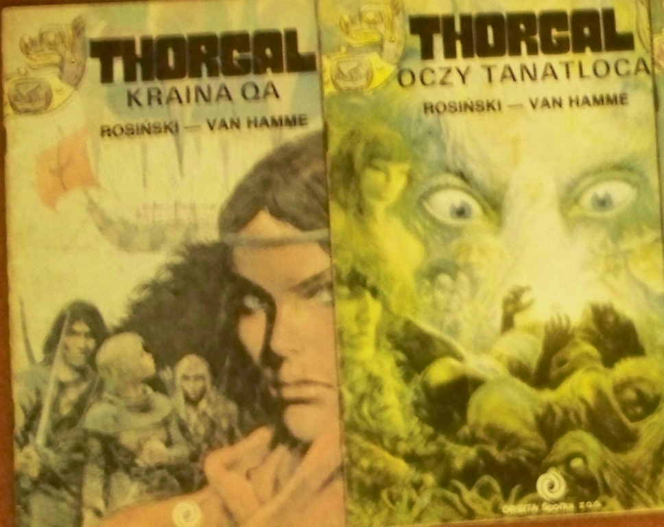 THORGAL kwadrologia Kraina Qa ORBITA