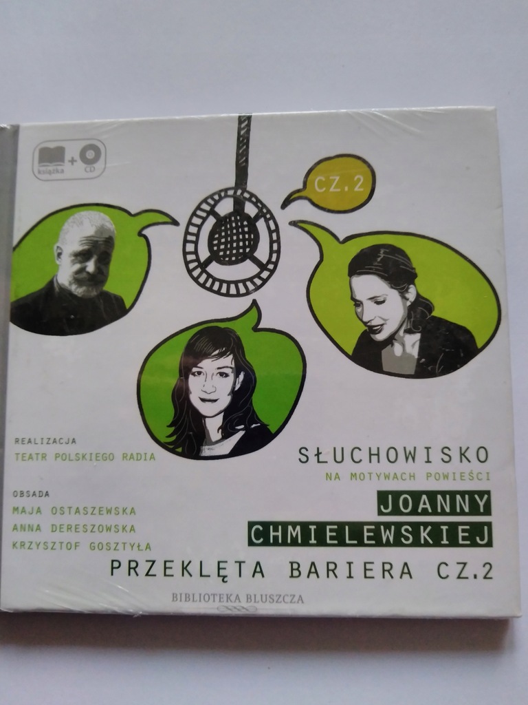 Audio Przeklęta bariera 2 Chmielewska Książka + CD