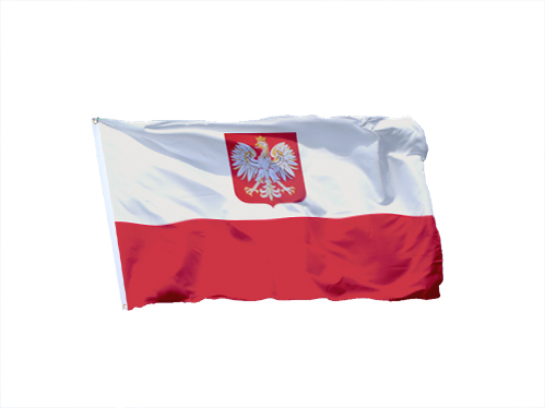 Купить Флаг Польши с гербом 150х90 Герб Польши Польша: отзывы, фото, характеристики в интерне-магазине Aredi.ru