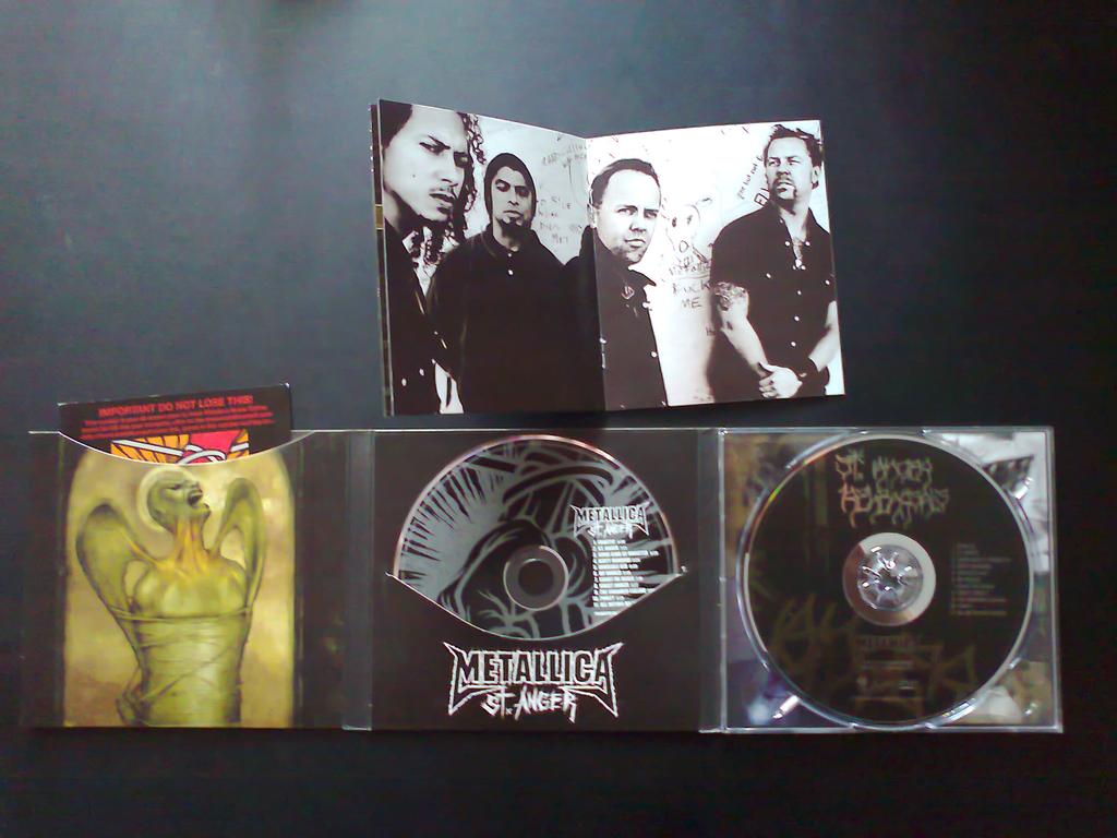 Metallica st. anger CD+DVD