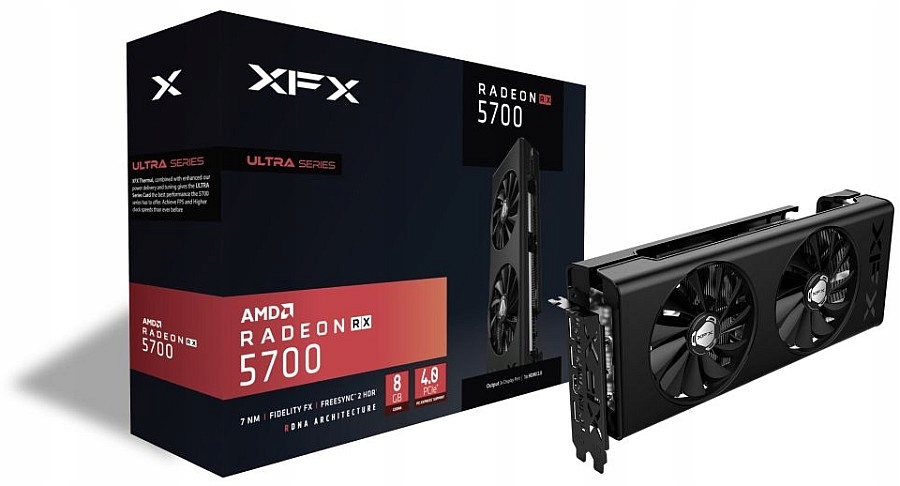 KARTA GRAFICZNA XFX RADEON RX 5700 BOOST UP ULTRA