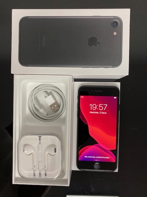 iPhone 7 - 256 GB, Czarny, Bez Blokad