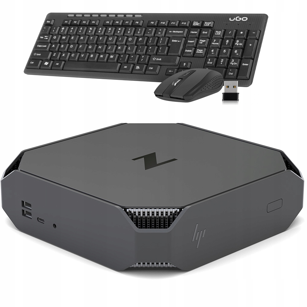 HP Workstation Z2 G4 Mini i5-8600 16GB SSD M+K W11