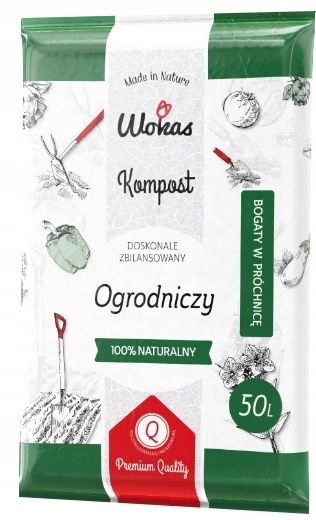 Kompost ogrodniczy nawóz bogaty w próchnicę NATURA