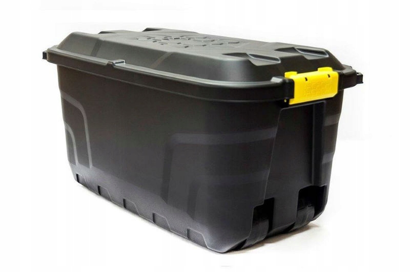 STRATA DUŻY PLASTIKOWY POJEMNIK NA KÓŁKACH 145L