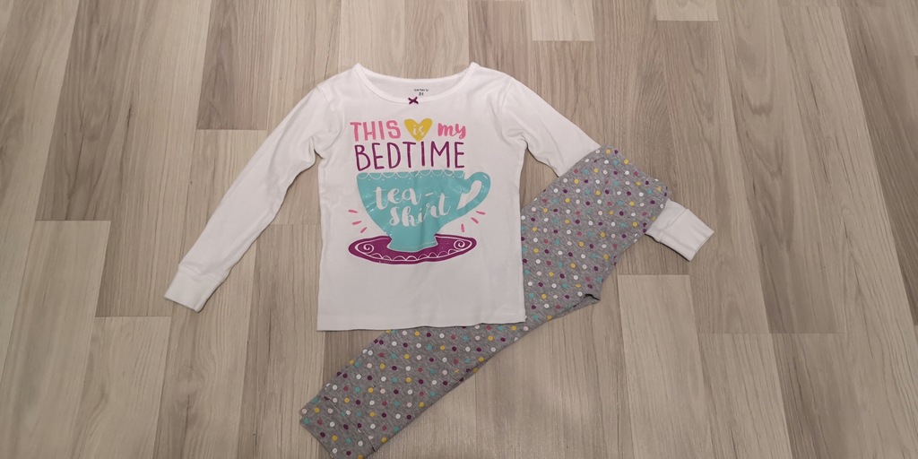 CARTER'S piżamka dla dziewczynki Rozmiar 5 lata