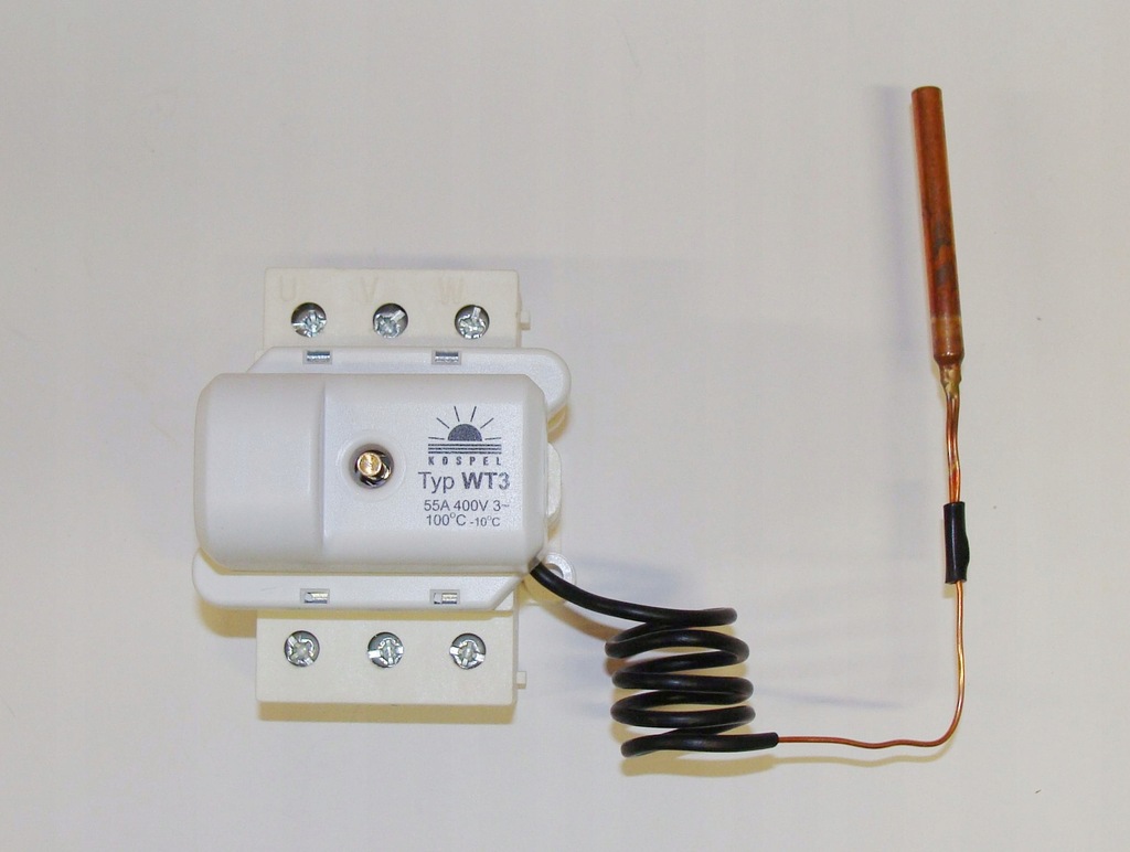 Ограничитель температуры kospel wt 3. Wt 3. Wt 3. Прибор для проверки порыва кабеля. Typ wt3 55a 400v.