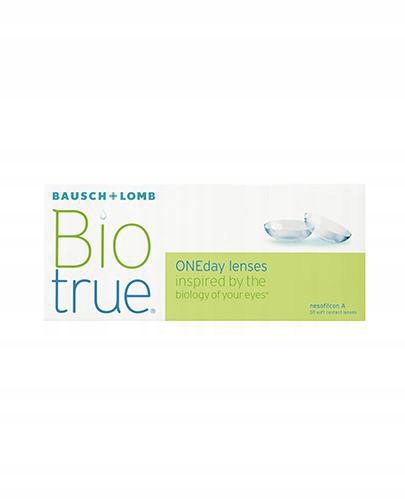 Bausch+Lomb Biotrue Oneday Soczewki -6,25, 30 szt.