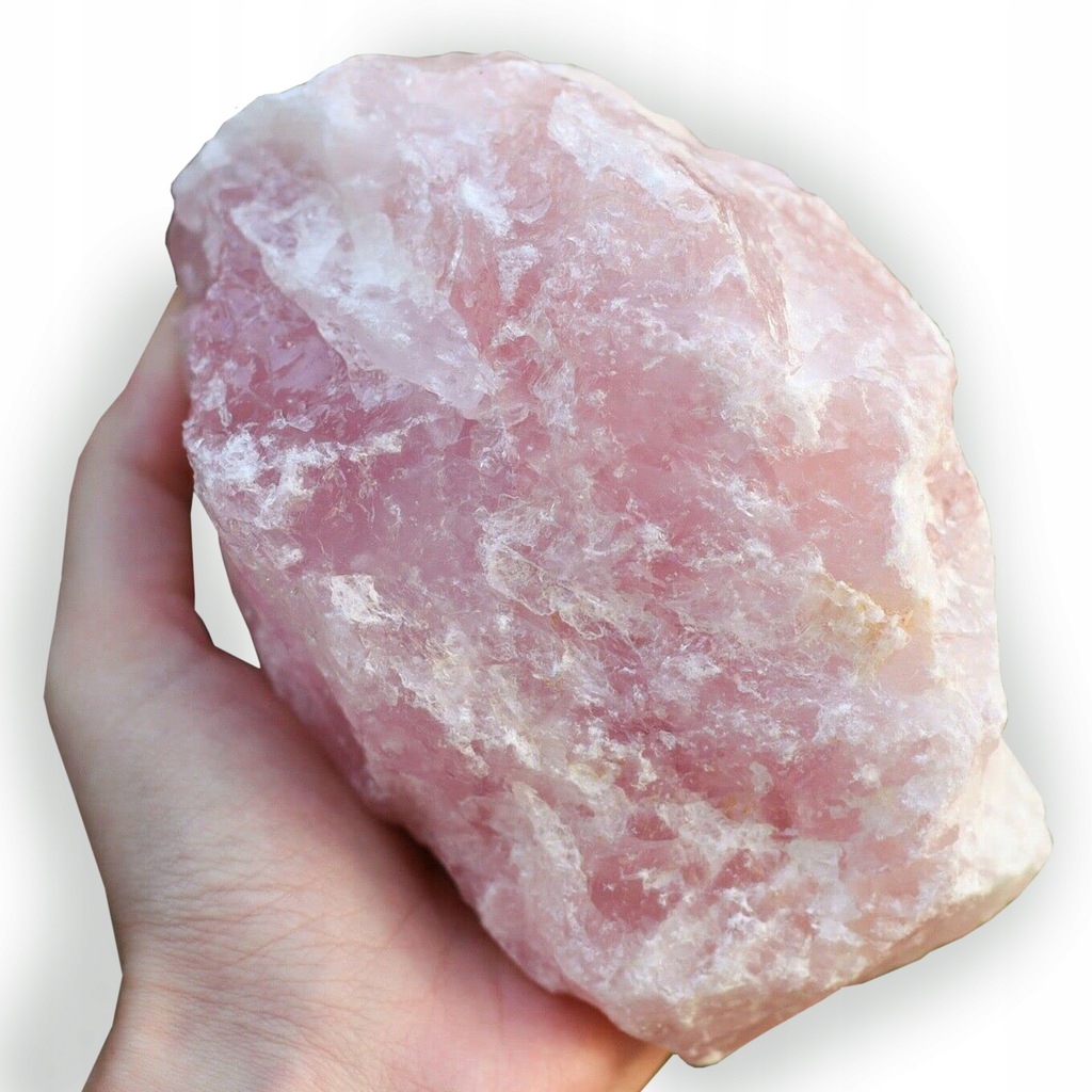 ROSE QUARTZ - 5 KG - Natural Raw Large Nugget - Heart Chakra, Love