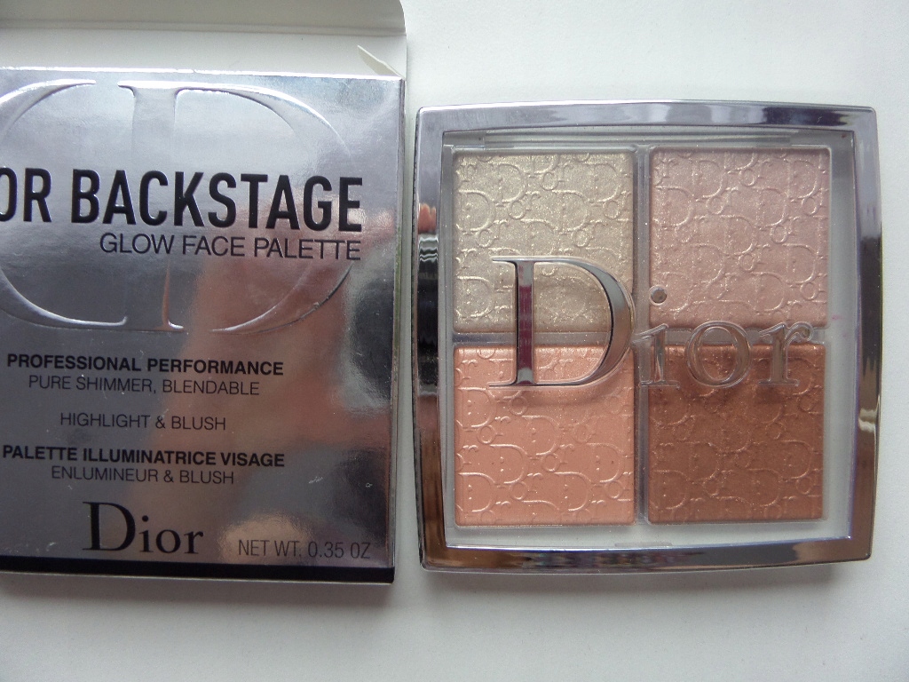 Dior Backstage Glow Face Palette paleta roz wietl 9562003811