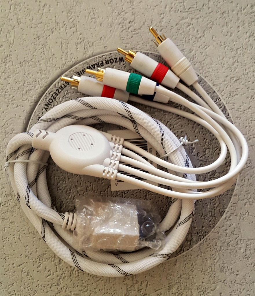 Kabel Component do Nintendo Wii GOLD