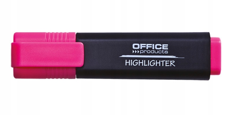 Zakreślacz fluorescencyjny OFFICE różowy 1-5mm