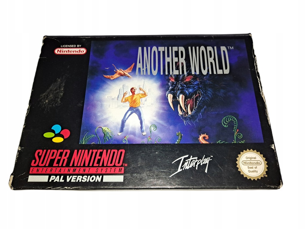 Another World SNES 12174520073 oficjalne archiwum Allegro