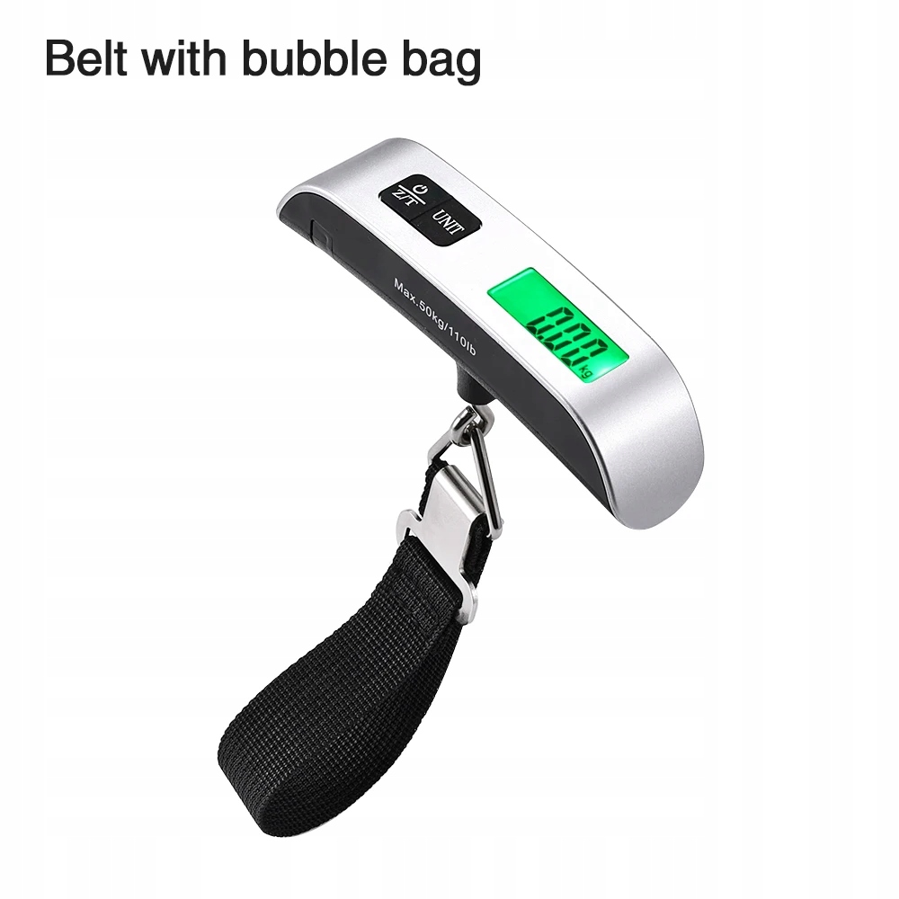 Portable Electronic Luggage Scale LCD Digital Hanging Baggage Scale