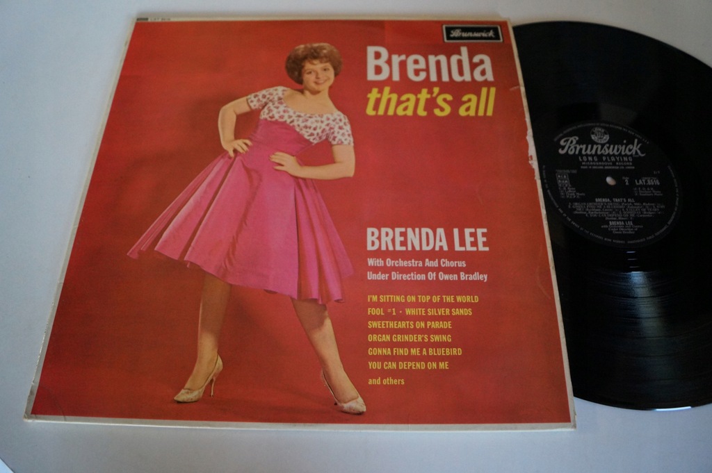 BRENDA LEE Brenda UK 1PRESS MONO 757