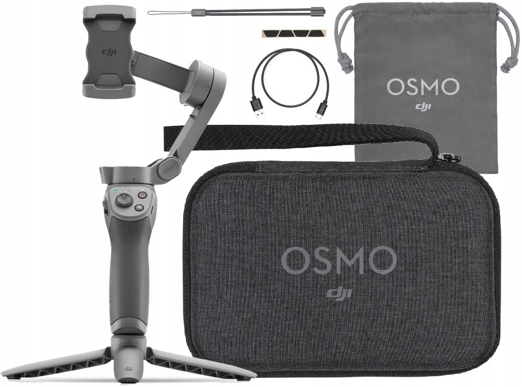 Gimbal DJI Osmo Mobile 3 Combo Case + Tripod