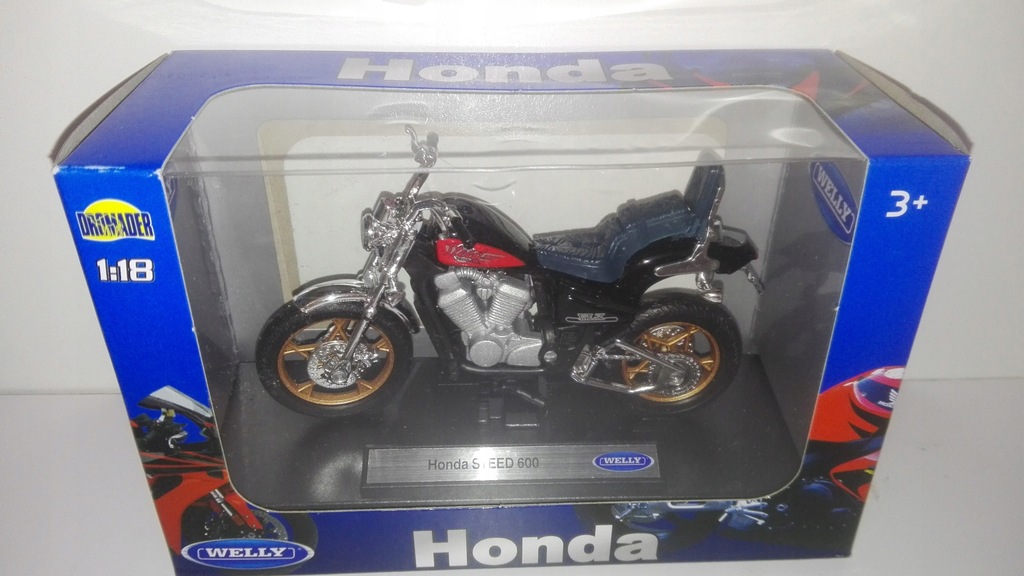 motocykl welly 1:18 Honda STEED 600