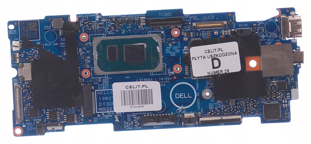 Płyta główna DELL Dell Inspiron 7306 2-in-1 D