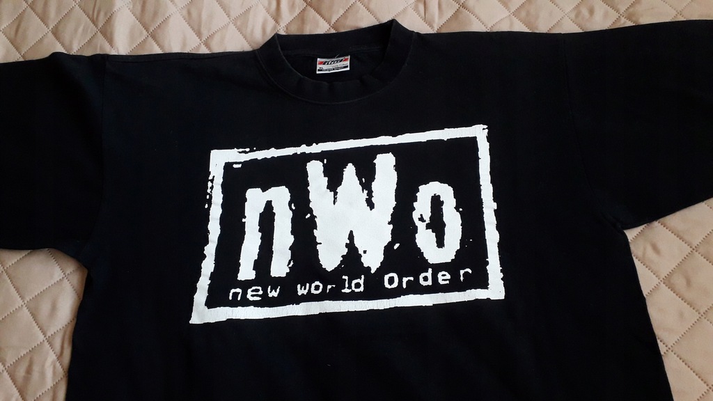 koszulka t-shirt nWo, wrestling WCW, WWE, Hogan
