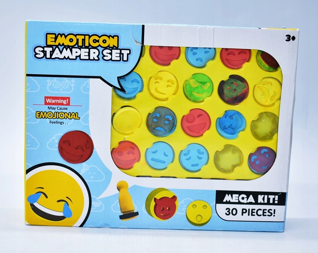 5022-17 EMOTICON STAMPER SET k#o STEMPELKI EMOTKI