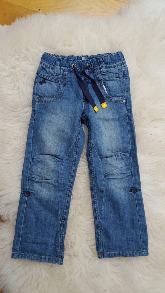 C&A jeans spodnie jeansowe 104