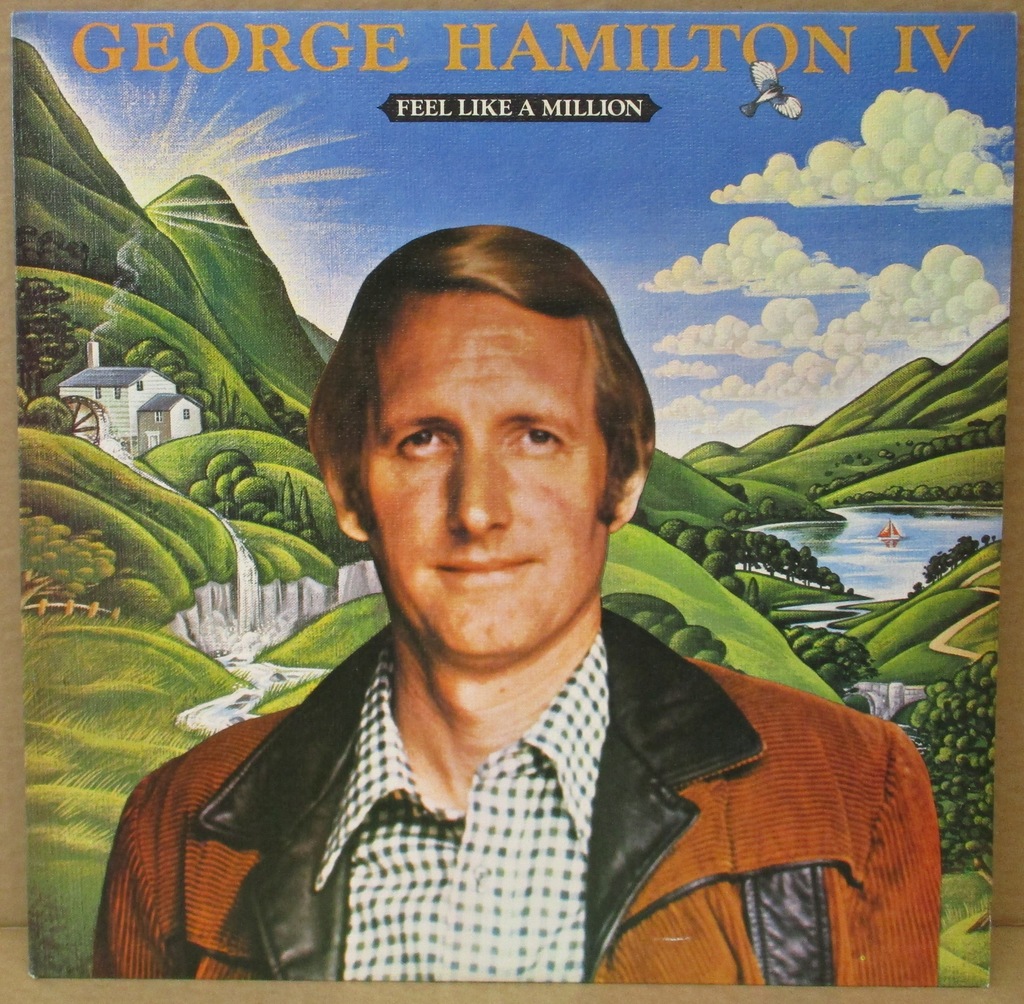 GEORGE HAMILTON IV FEEL LIKE A MILLION LP 1978 UK