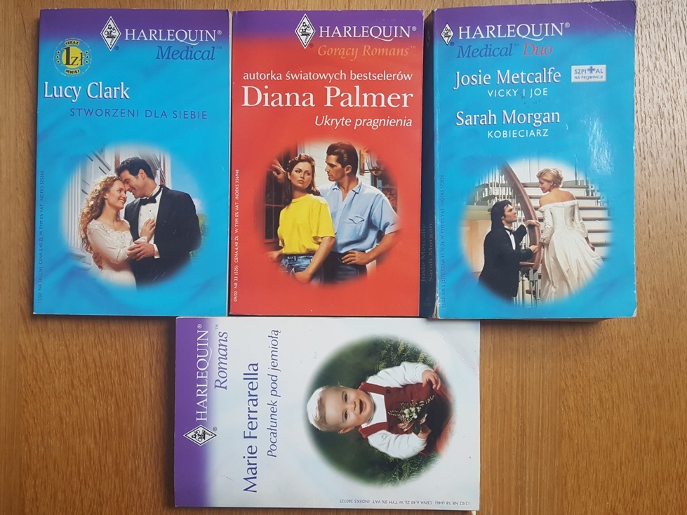 Harlequin x 4, Diana Palmer i inni