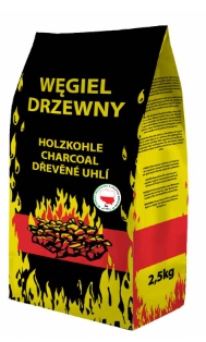 WĘGIEL DRZEWNY 2.5KG