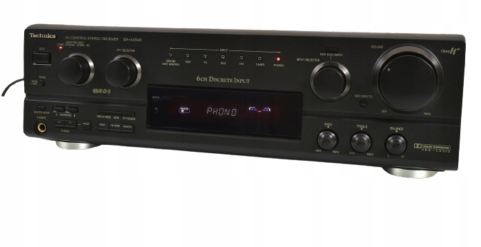 Technics SA-AX540 Mocny amplituner 5,1 z RDS