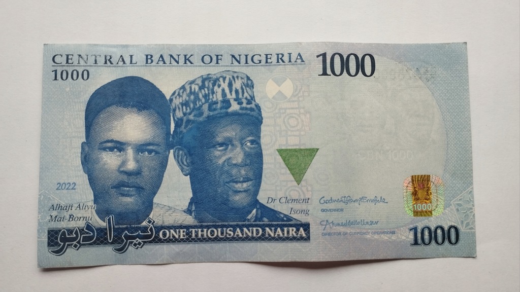 1000 naira Nigeria 2022 st.2