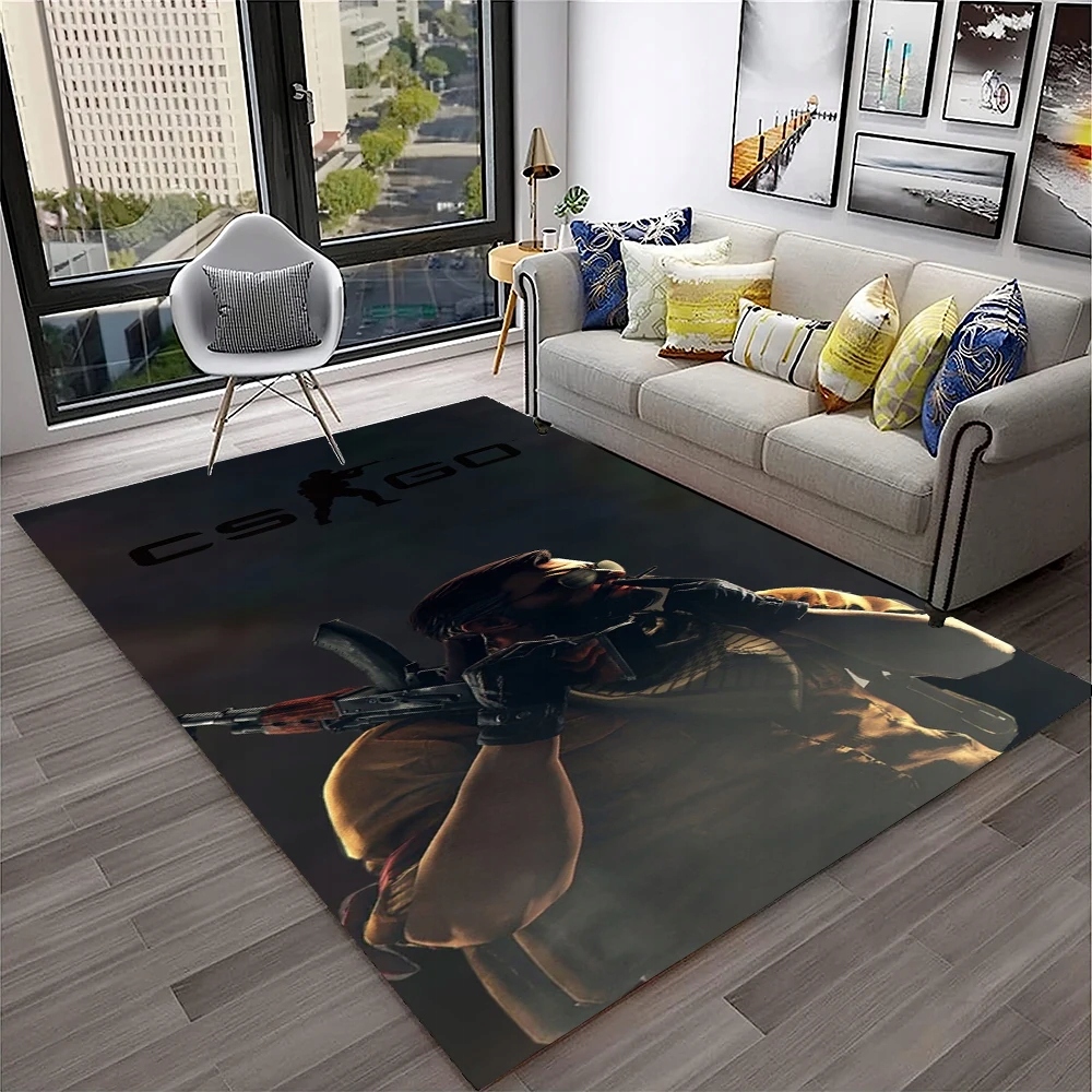 ASD181 Dywan CS GO Counter Strike Game Gamer dywanik dywanik 3D do domu syp