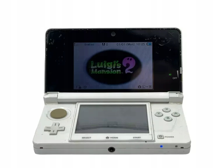 KONSOLA PRZENOŚNA NINTENDO 3DS WHITE CTR-001(EUR) + LUIGI'S MANSION 2