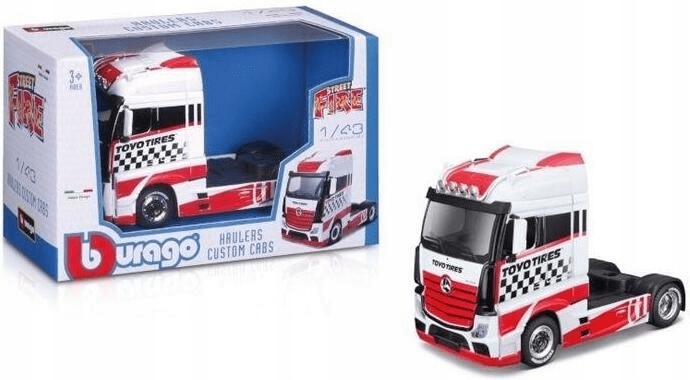 Mercedes Actros Gigaspace Custom Cabs 1:43 Bburago