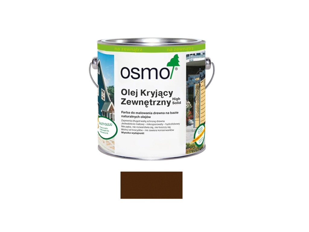 OSMO 2607 Olej kryjący zewnętrzny C. BRĄZ 2,5L