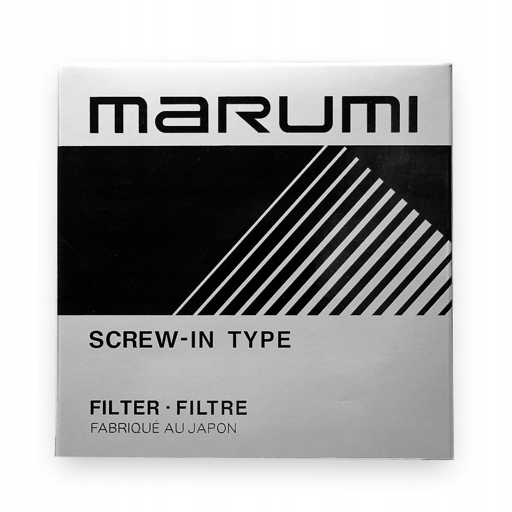 MARUMI Super DHG ND500 Filtr fotograficzny szary 8