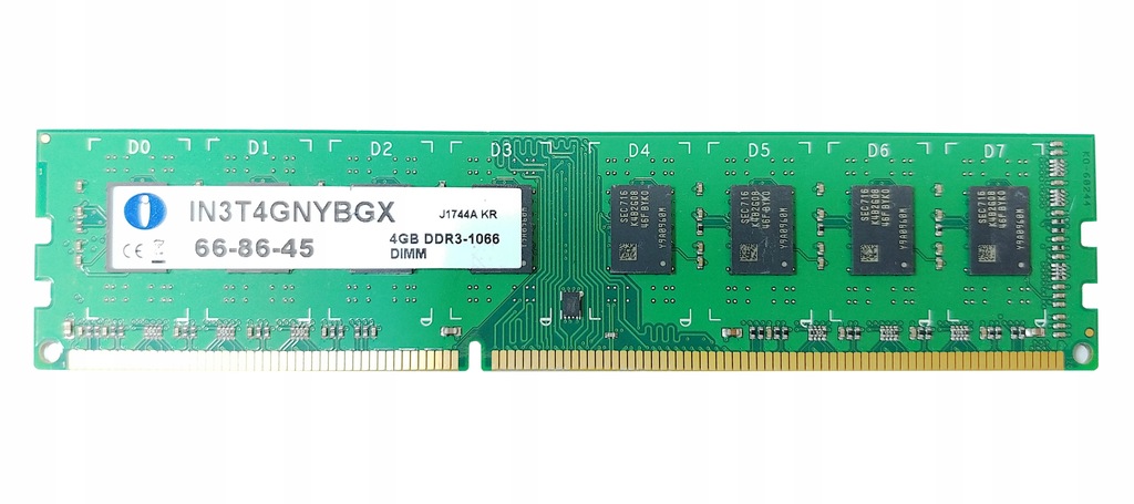 Купить Оперативная память 4 ГБ DDR3 PC3-10600U 1333 МГц INTEL AMD: отзывы, фото, характеристики в интерне-магазине Aredi.ru