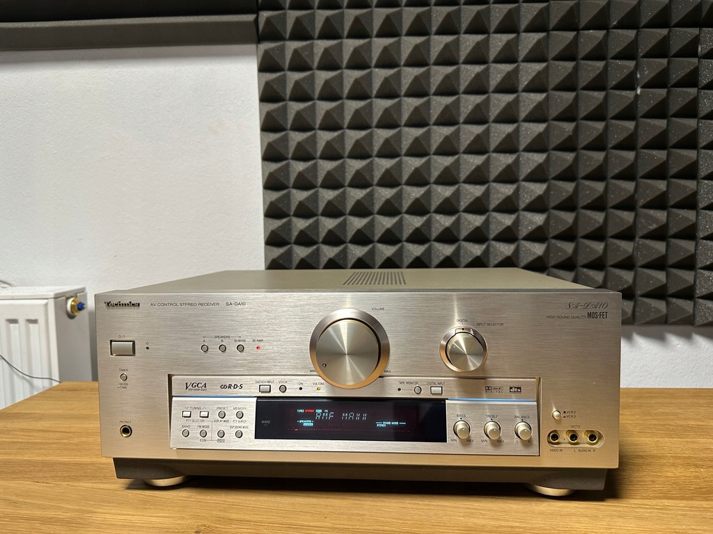 TECHNICS SA-DA10 AMPLITUNER TOPOWY MODEL SUPER BRZMIENIE STEREO + PILOT ORY