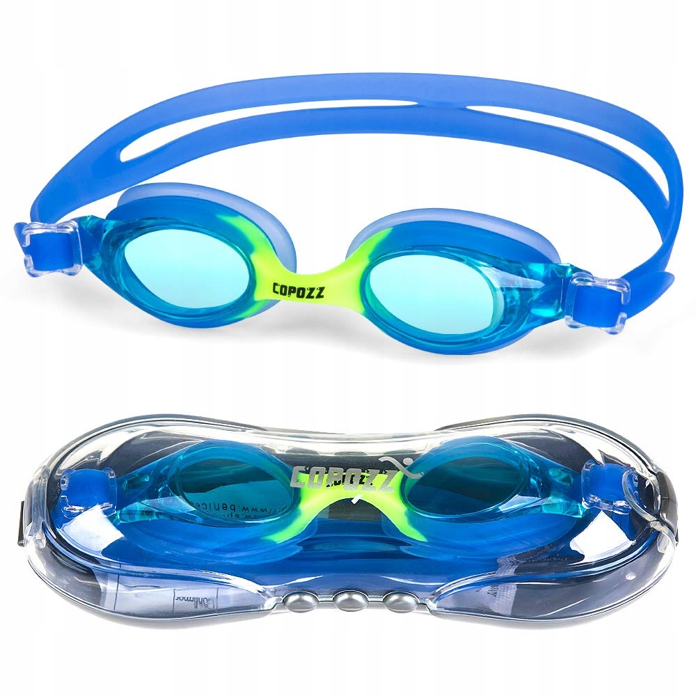 COPOZZ Okulary Pływackie Dla Dzieci z Etui