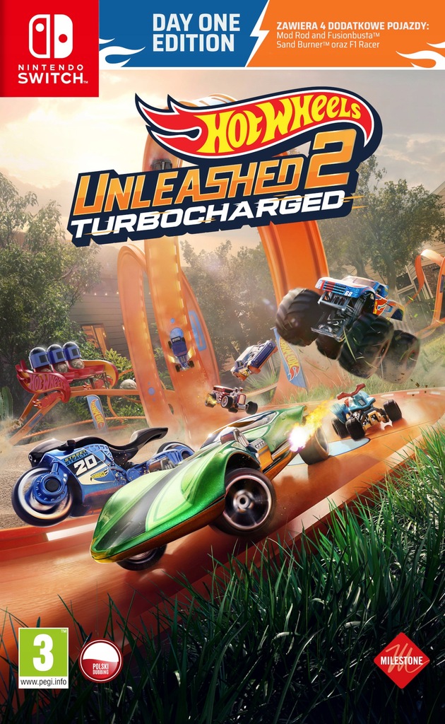 Gra Nintendo Switch Hot Wheels Unleashed 2: Turbocharged Edycja Day One