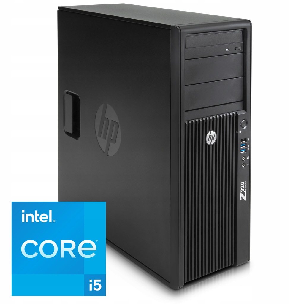 Komputer Stacjonarny HP Z220 i5 16GB 128GB SSD W10 12233469922