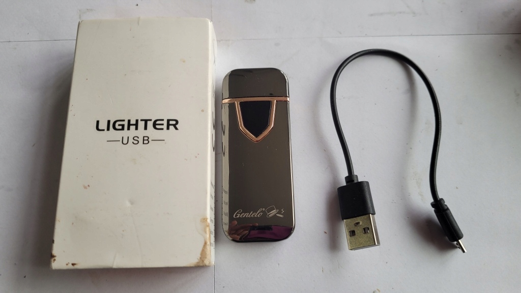 ZAPALNICZKA PLAZMOWA LIGHTER USB GENTELO GWR