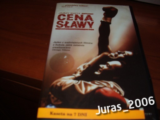 Cena Sławy Jimmy Smits VHS/PAL 2000 Kino Świat KOL